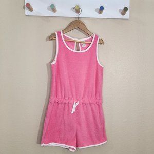 Girls Pink Romper - Carter's Size 8